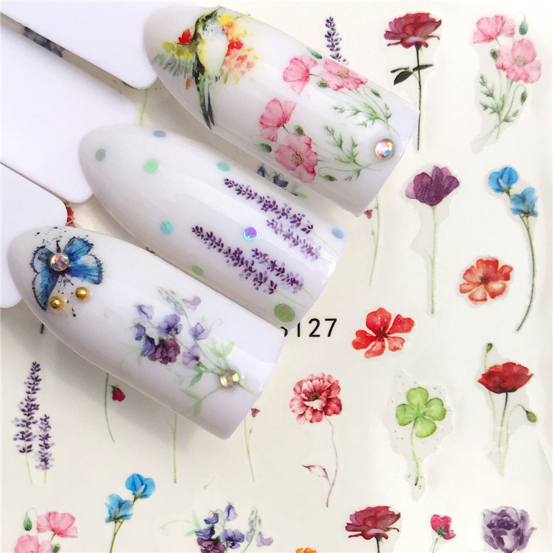 AliExpress Nail Sticker Nail Sticker Watermark Nail Sticker Nail Decal YZW3117-3162