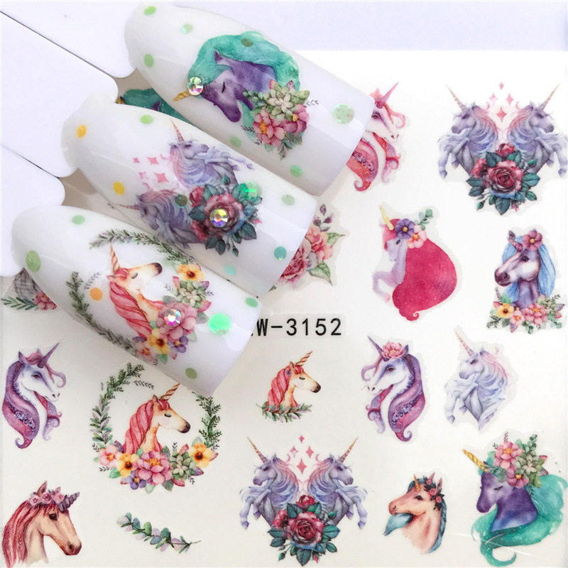AliExpress Nail Sticker Nail Sticker Watermark Nail Sticker Nail Decal YZW3117-3162