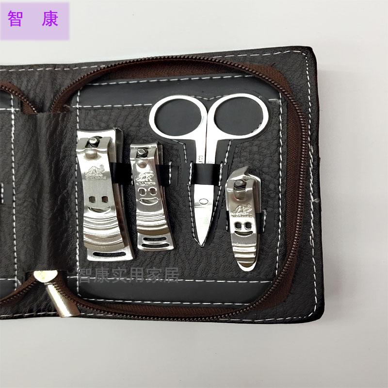 The Spot factory direct shot zhikang stainless steel 17 pieces of high - quality nail scissors set nail tools wholesale hot style batch