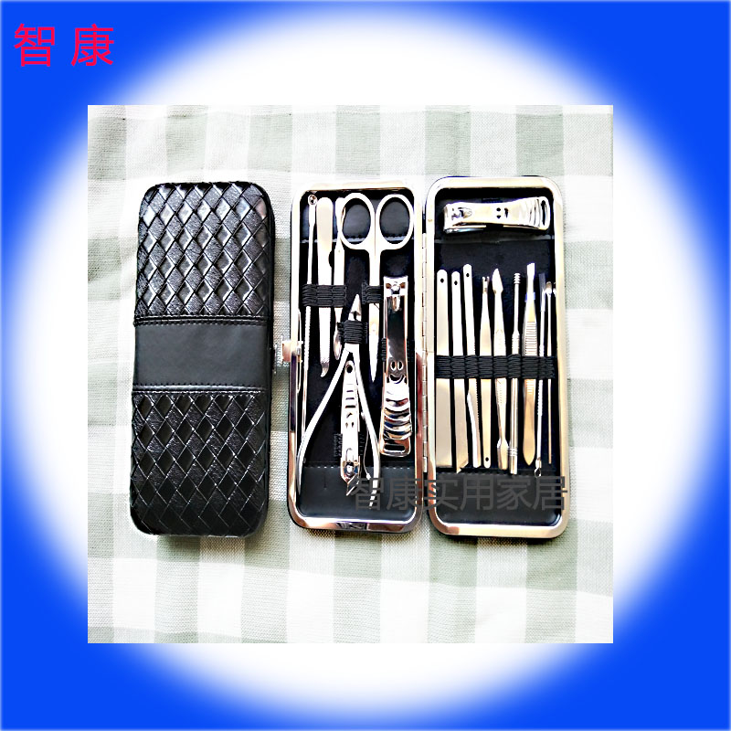 The Spot factory direct shot zhikang stainless steel 17 pieces of high - quality nail scissors set nail tools wholesale hot style batch