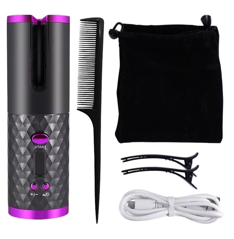 Factory Wholesale Automatic Hair Curler Student Multi-Function USB Charging Wireless Mini Electric Hair Curler Lazy Curly Hair Factory Wholesale Automatic Hair Curler Student Multi-Function USB Charging Wireless Mini Electric Hair Curler Lazy Curly Hair