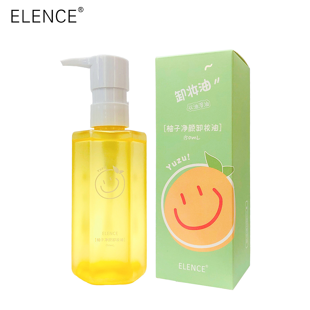 Elence Light Moisturizing Water Feeling Cleansing Oil Natural Grapefruit Fragrance Gentle and Effective Makeup Remover Makeup Nourishing Moisturizing Clean