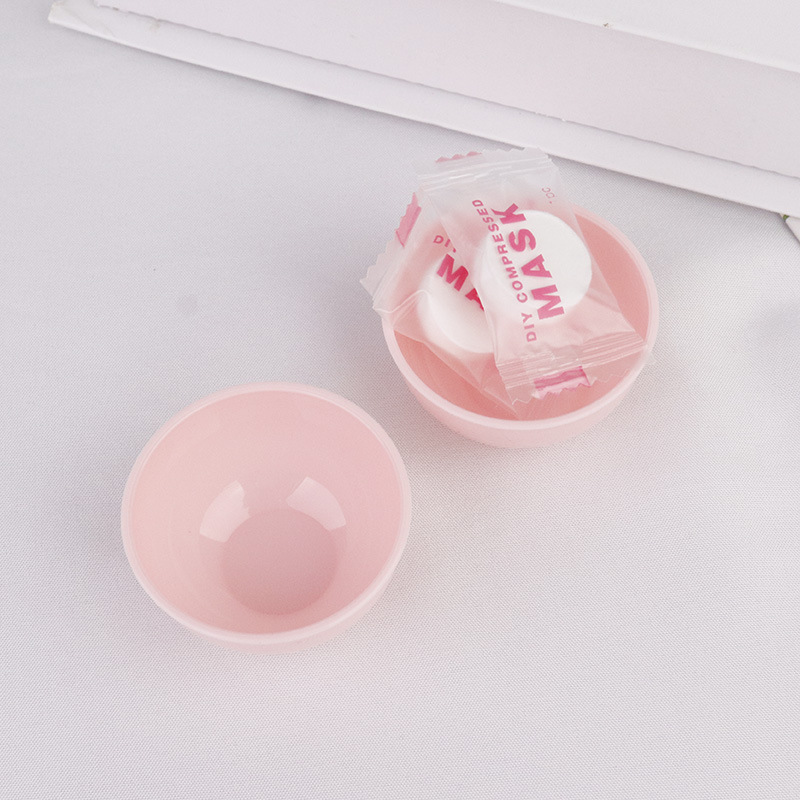 Factory Direct Sales Disposable Compressed Mask DIY Pure Cotton Candy Ultra-Thin Facial Mask Tissue Hydrating Ghost Face Puff Mask Grain