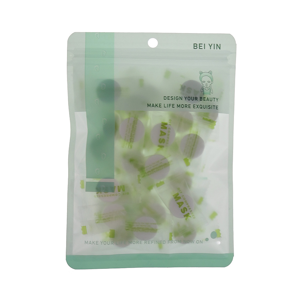 50 PCs Compressed Mask Grain Facial Mask Tissue Pure Cotton Beauty Salon Spa Disposable Moisturizing 50 PCs Compressed Mask