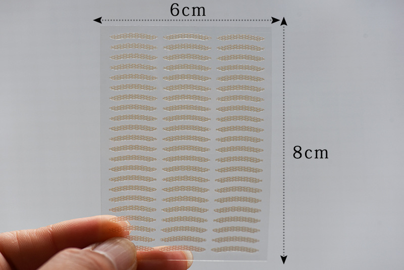 Plain X Ran Double Eyelid Stickers Same Style Flat For S Short Narrow Mesh Invisible Eye Beauty Tape Skin Color Adjustment Double Eyelid Shaping Plain X Ran Double Eyelid Stickers Same Style Flat For S Short Narrow Mesh Invisible Eye Beauty Tape Skin Color Adjustment Double Eyelid Shaping