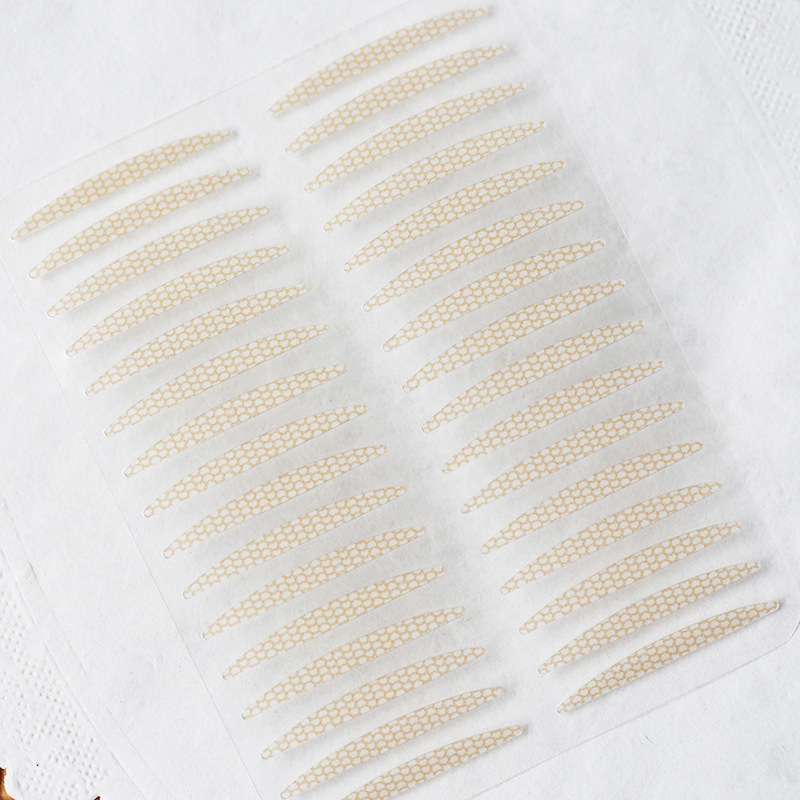 Plain X Ran Double Eyelid Stickers Same Style Flat For S Short Narrow Mesh Invisible Eye Beauty Tape Skin Color Adjustment Double Eyelid Shaping Plain X Ran Double Eyelid Stickers Same Style Flat For S Short Narrow Mesh Invisible Eye Beauty Tape Skin Color Adjustment Double Eyelid Shaping