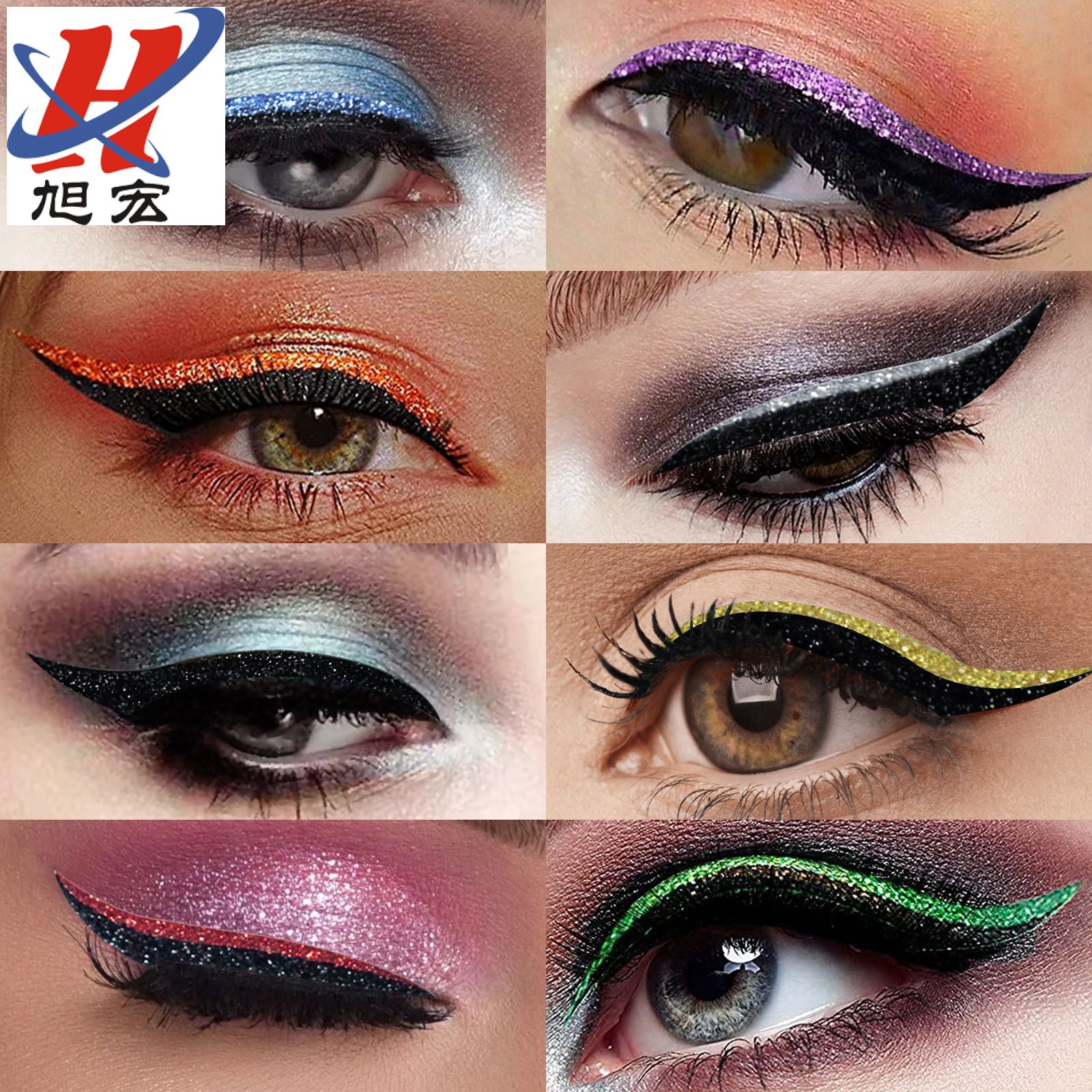 Novelty Party Eyeshadow Waterproof Eyeliner Stickers Colorful 5 Pairs Eyeliner Stickers Double Eyelid Gold Powder Glitter Double Eyelid Stickers Novelty Party Eyeshadow Waterproof Eyeliner Stickers Colorful 5 Pairs Eyeliner Stickers Double Eyelid Gold Powder Glitter Double Eyelid Stickers