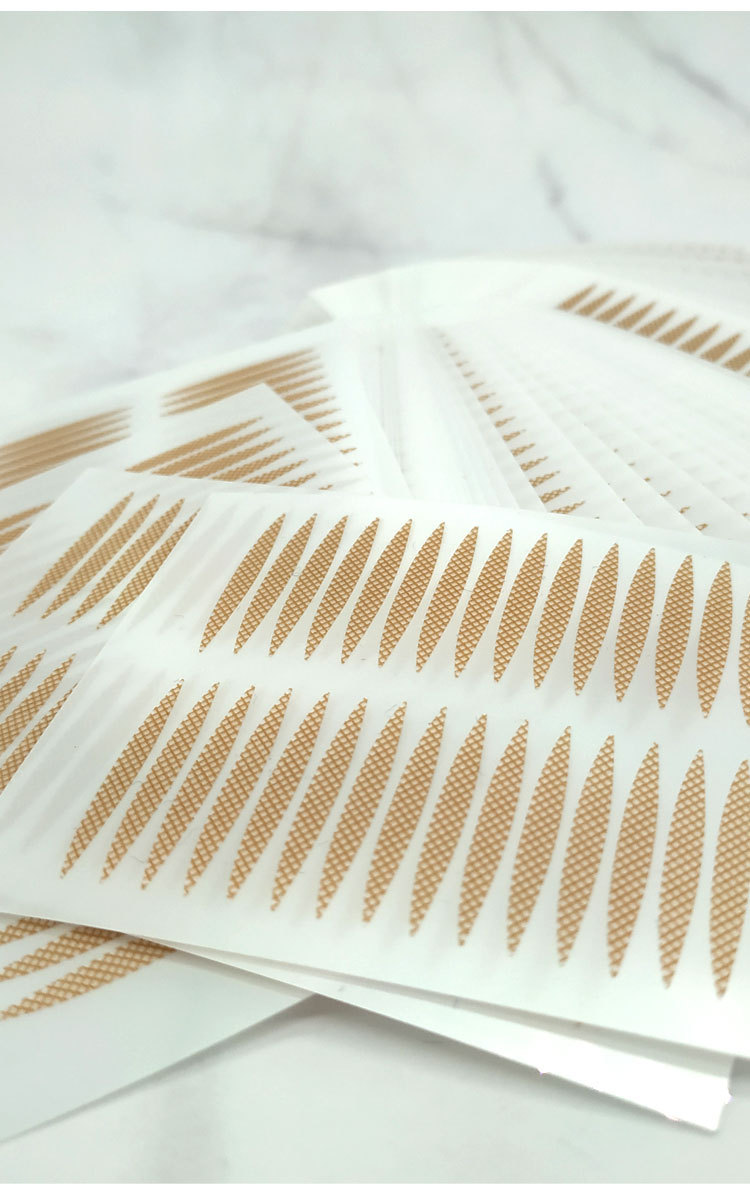 Lace Double Eyelid Stickers Olive Mesh Naturally Invisible Traceless Ventilation Skin Color Long-Lasting Double-Sided TikTok Same Style Wide Lace Double Eyelid Stickers Olive Mesh Naturally Invisible Traceless Ventilation Skin Color Long-Lasting Double-Sided TikTok Same Style Wide