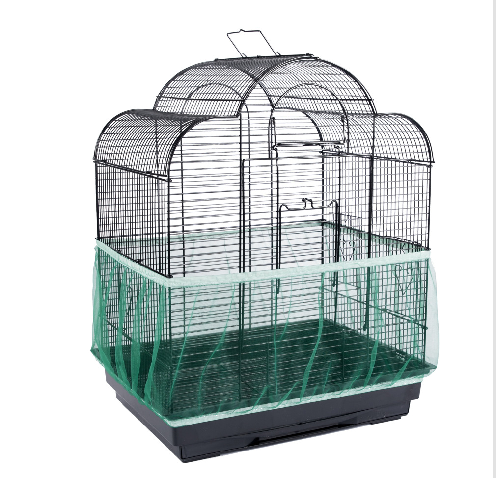 Mesh Bird Cover Dust-Proof Bird Cage Accessories Thrush Starling Voile Cover Large, Medium and Small Number Mesh Bird Cover Dust-Proof Bird Cage Accessories Thrush Starling Voile Cover Large, Medium and Small Number