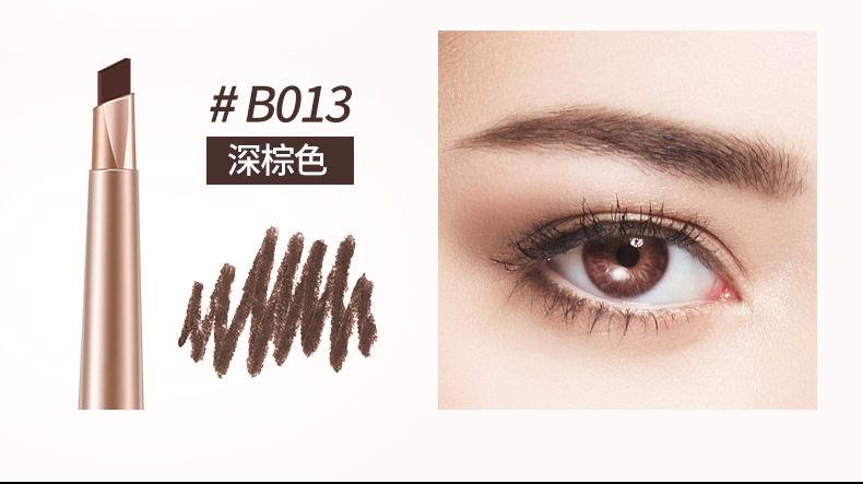 Bioaqua Double-Headed Multi-Purpose Shaping Eyebrow Pencil Thrush Easy to Color Makeup Tools Cosmetic Brush Rotate Eyebrow Pencil Eyebrow Pencil Bioaqua Double-Headed Multi-Purpose Shaping Eyebrow Pencil Thrush Easy to Color Makeup Tools Cosmetic Brush Rotate Eyebrow Pencil Eyebrow Pencil