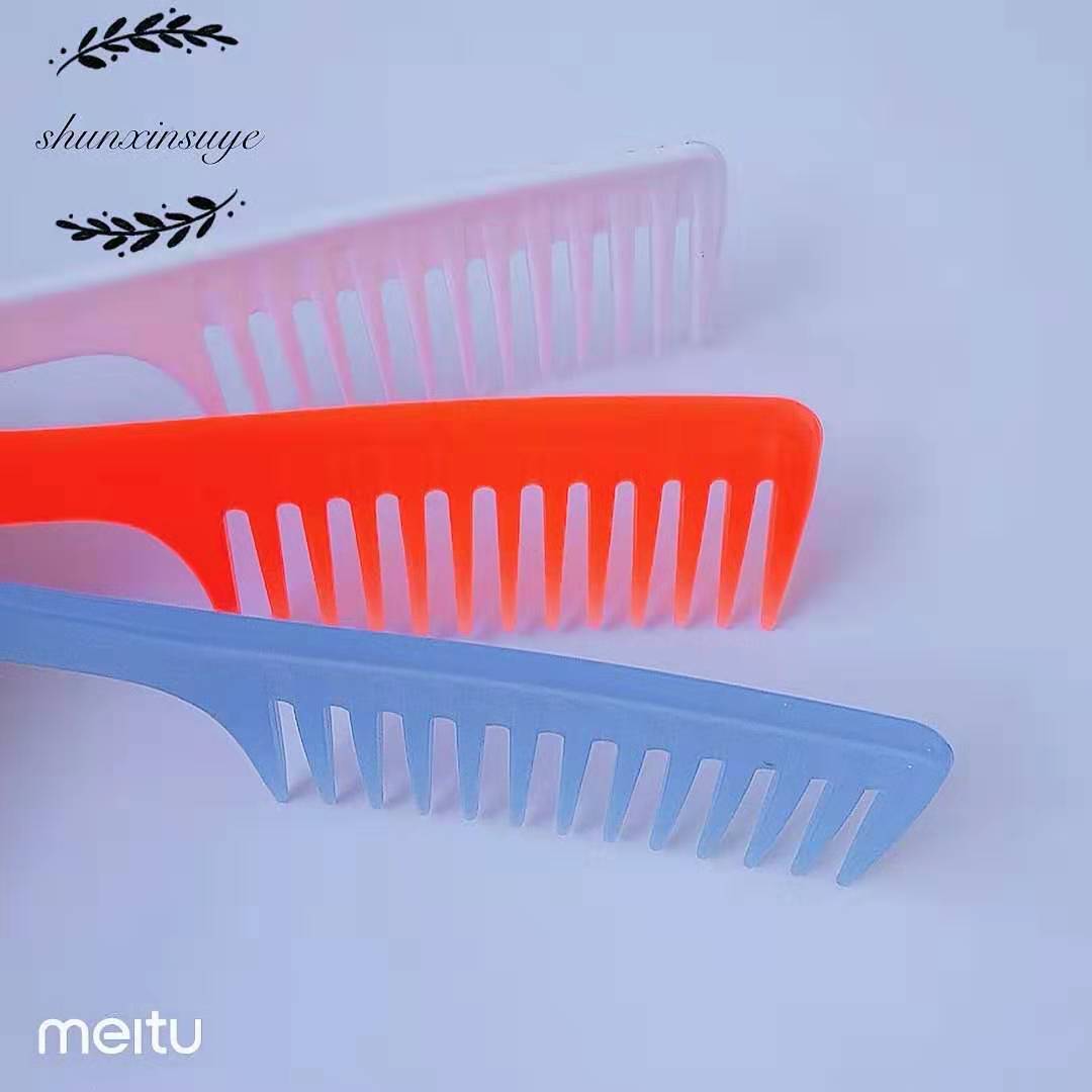 Hair Tools Factory Wholesale Broadsword Comb Home Hair Curling Large Tooth Comb Hair-Washing Comb Color Household Practical Comb Hair Tools Factory Wholesale Broadsword Comb Home Hair Curling Large Tooth Comb Hair-Washing Comb Color Household Practical Comb