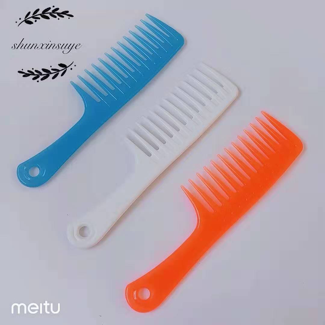 Hair Tools Factory Wholesale Broadsword Comb Home Hair Curling Large Tooth Comb Hair-Washing Comb Color Household Practical Comb Hair Tools Factory Wholesale Broadsword Comb Home Hair Curling Large Tooth Comb Hair-Washing Comb Color Household Practical Comb