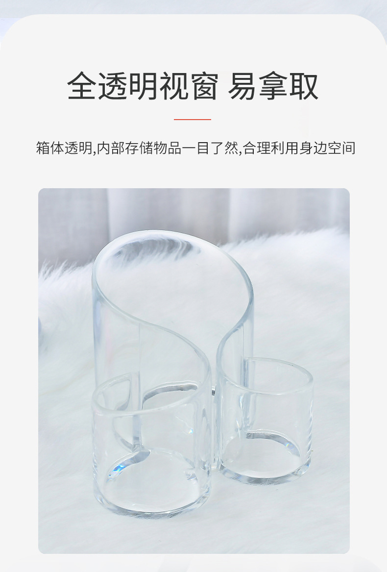Factory Direct Sales Korean Column Makeup Brush Storage Bucket Eyebrow Pencil Comb Finishing Signature Desk Pen Holder Decoration Factory Direct Sales Korean Column Makeup Brush Storage Bucket Eyebrow Pencil Comb Finishing Signature Desk Pen Holder Decoration