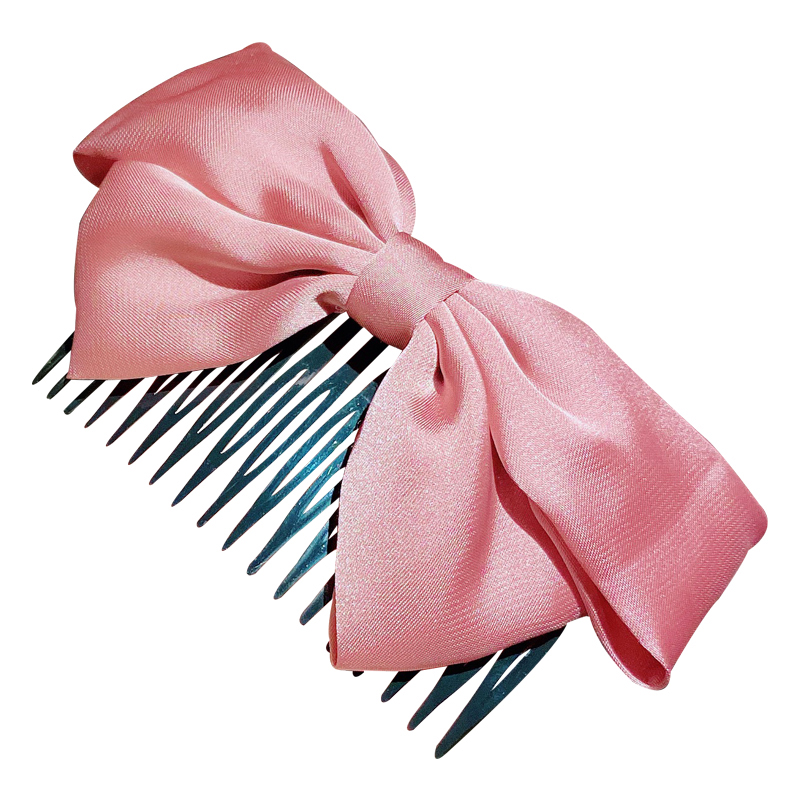 Hair Comb Barrettes Headwear Children's Hairpin Girls' Clip Non-Slip Bow Bangs Comb Broken Hair Accessories Korean Style Hair Comb Barrettes Headwear Children's Hairpin Girls' Clip Non-Slip Bow Bangs Comb Broken Hair Accessories Korean Style