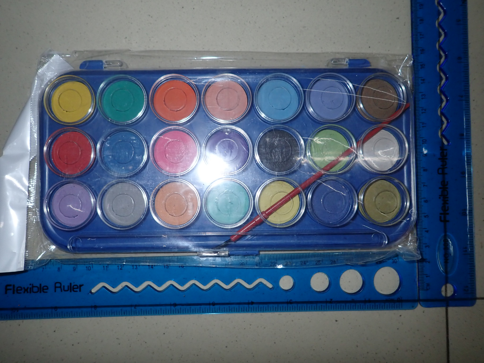 Watercolor Pressed Powder Set 6 Colors 8 Colors 12 Colors 16 Colors 18 Colors 24 Colors Watercolor Powder Non-Toxic Watercolor Powder