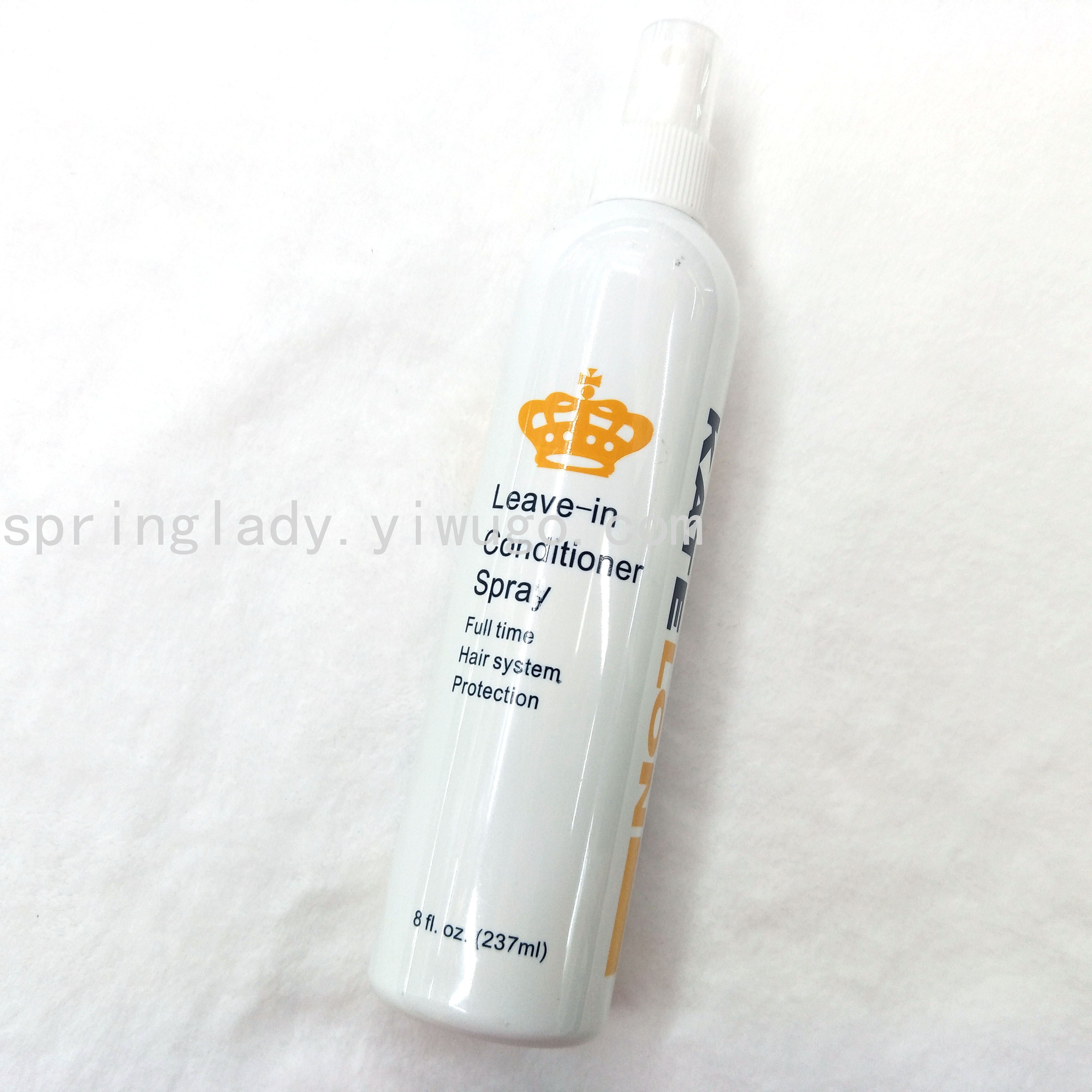 Crown Hair Conditioner Spray Soft Moisturizing Nutrient Water Hair Repair Gel Leave-in Hair Conditioner Spray 237ml