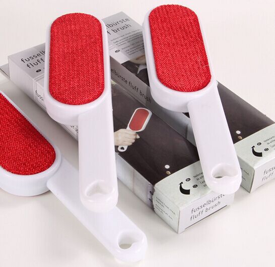 Wool boxed clothing dust brush electrostatic brush to remove hair dry wash to fur hair remover and fur sticking machine two - sided hair remover T Wool boxed clothing dust brush electrostatic brush to remove hair dry wash to fur hair remover and fur sticking machine two - sided hair remover T