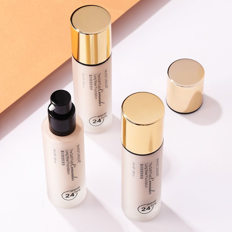 Gilding Huan Change Liquid Foundation Long-Lasting Moisturizing Concealer Hydrating Oil Control Skin Care Nude Makeup BB Cream Beauty Makeup