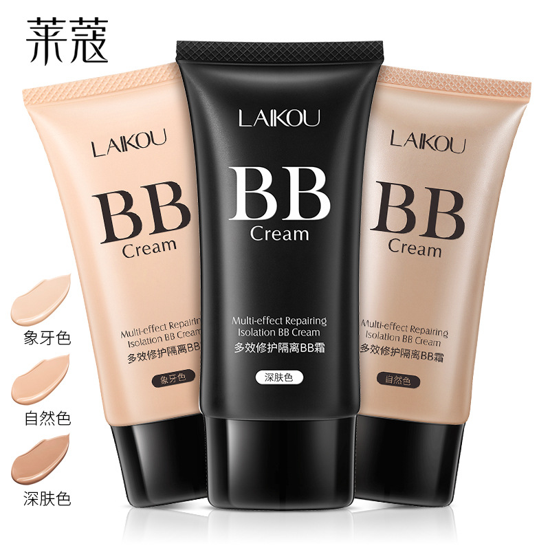 Laikou BB Cream 50G Moisturizing Moisturizing Concealer Liquid Foundation Makeup Brand Cosmetics Manufacturer One Piece Dropshipping