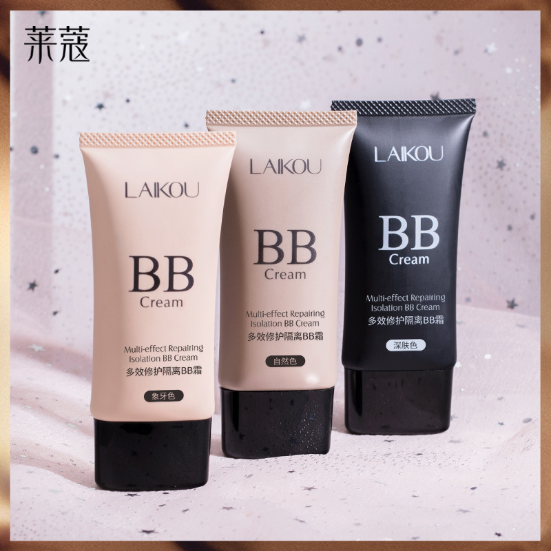 Laikou BB Cream 50G Moisturizing Moisturizing Concealer Liquid Foundation Makeup Brand Cosmetics Manufacturer One Piece Dropshipping