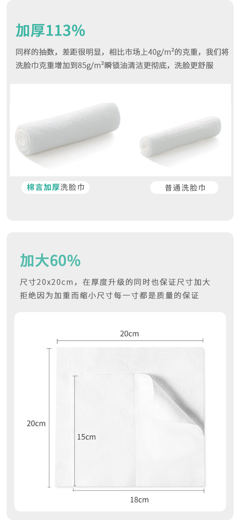 Face Cloth Disposable Cleaning Towel Removable Pearl Pattern Cotton Pads Paper Thickened Facial Tissue Makeup Cotton Cleansing Cotton