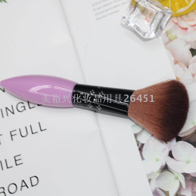 Beauty Color Single Thick Large Makeup Brush Powder Brush Powder Foundation Brush Smear-Proof Makeup Seamless Base Makeup Novice Makeup Tools Beauty Color Single Thick Large Makeup Brush Powder Brush Powder Foundation Brush Smear-Proof Makeup Seamless Base Makeup Novice Makeup Tools