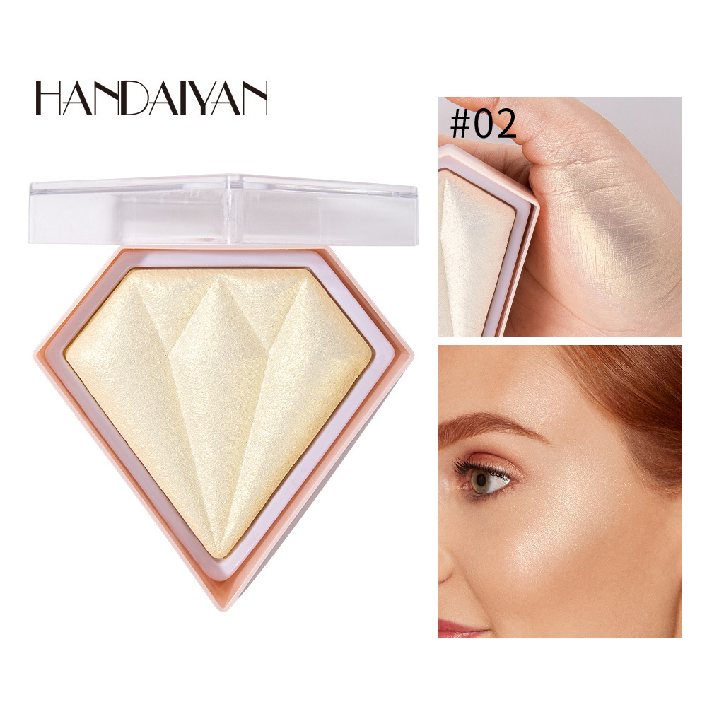 Handaiyan Han Daiyan Diamond Highlight Powder Brightening Skin Color Repair Glitter Nose Shadow Modification Three-Dimensional Brightening Handaiyan Han Daiyan Diamond Highlight Powder Brightening Skin Color Repair Glitter Nose Shadow Modification Three-Dimensional Brightening