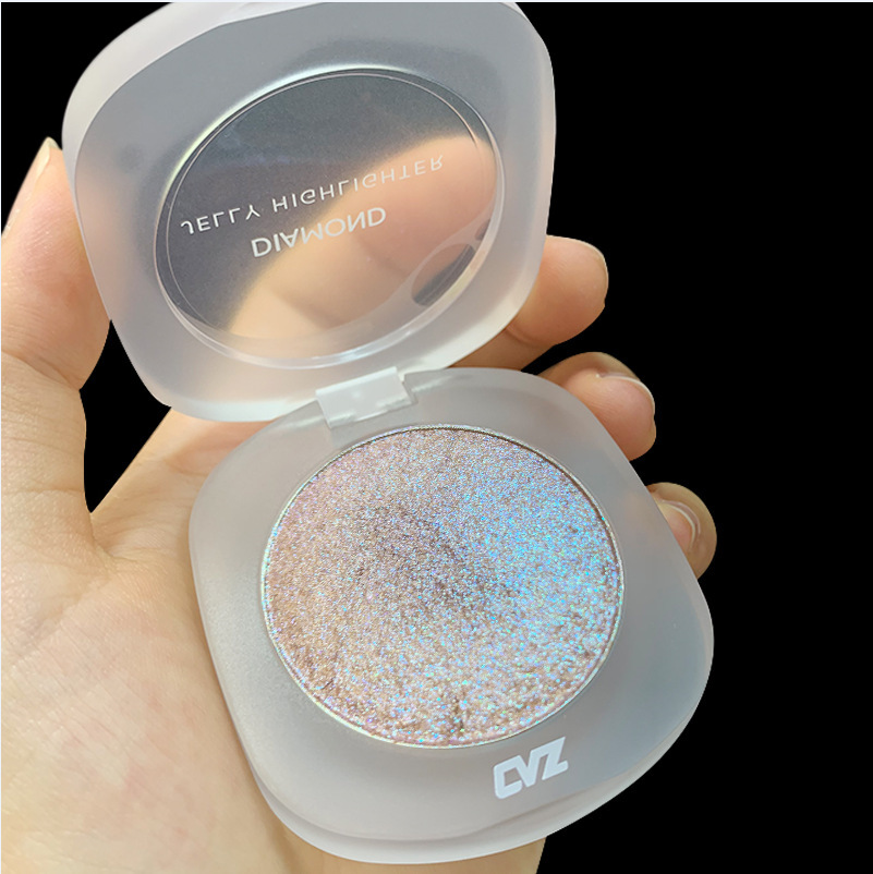 CVZ Galaxy Thin and Glittering Monochrome Highlight Powder Mashed Potatoes Gel Shading Powder Pearlescent Three-Dimensional Natural Brightening Glitter