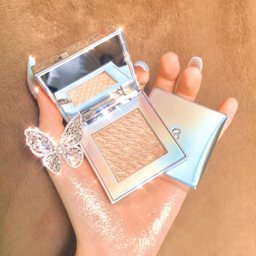 Xixi Ginger Highlight Powder Glitter Face Brightening Lasting Repair Three-Dimensional Natural Crouching Silkworm Diamond Fairy Highlight