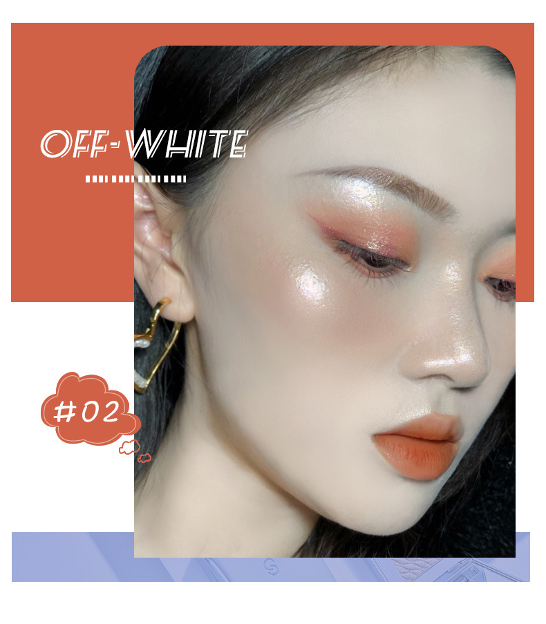Xixi Ginger Highlight Powder Glitter Face Brightening Lasting Repair Three-Dimensional Natural Crouching Silkworm Diamond Fairy Highlight Xixi Ginger Highlight Powder Glitter Face Brightening Lasting Repair Three-Dimensional Natural Crouching Silkworm Diamond Fairy Highlight