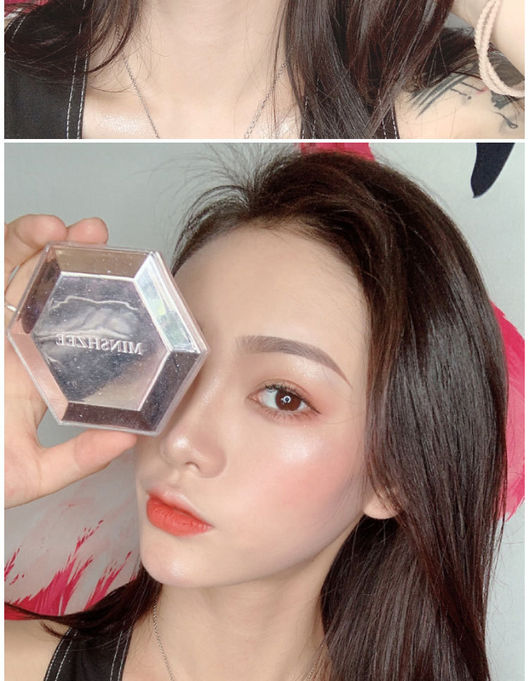 M6005 Diamond Highlight Powder MINSHZEE Contour Compact Brightening Powder Fairy Mashed Potatoes Shimmering Powder Shimmer Unicorn M6005 Diamond Highlight Powder MINSHZEE Contour Compact Brightening Powder Fairy Mashed Potatoes Shimmering Powder Shimmer Unicorn
