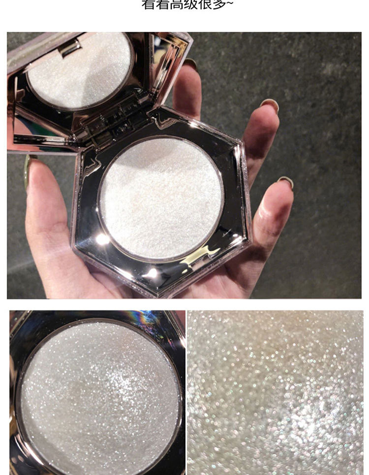 M6005 Diamond Highlight Powder MINSHZEE Contour Compact Brightening Powder Fairy Mashed Potatoes Shimmering Powder Shimmer Unicorn M6005 Diamond Highlight Powder MINSHZEE Contour Compact Brightening Powder Fairy Mashed Potatoes Shimmering Powder Shimmer Unicorn