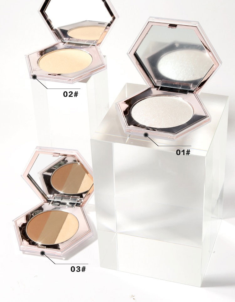 M6005 Diamond Highlight Powder MINSHZEE Contour Compact Brightening Powder Fairy Mashed Potatoes Shimmering Powder Shimmer Unicorn M6005 Diamond Highlight Powder MINSHZEE Contour Compact Brightening Powder Fairy Mashed Potatoes Shimmering Powder Shimmer Unicorn