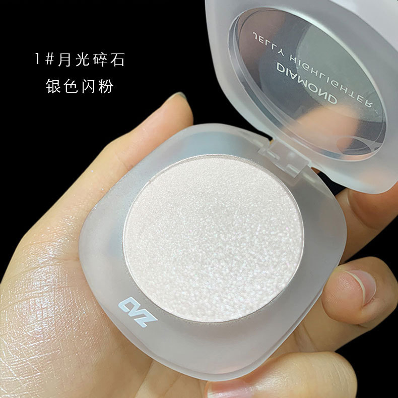 CVZ Diamond Galaxy Highlight Powder Face Brightening Three-Dimensional Repair Mashed Potatoes Natural Glitter Unicorn Fairy Plate