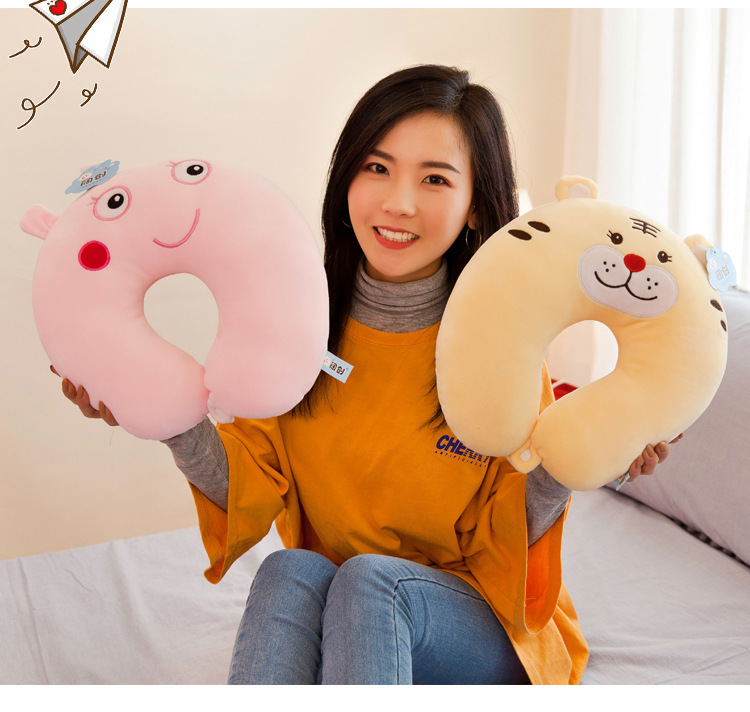 Factory Direct Sales Cartoon U-Shaped Pillow Plush Toy Extremely Soft down Cotton Stuffed Travel Car Neck Pillow Nap Pillow Factory Direct Sales Cartoon U-Shaped Pillow Plush Toy Extremely Soft down Cotton Stuffed Travel Car Neck Pillow Nap Pillow