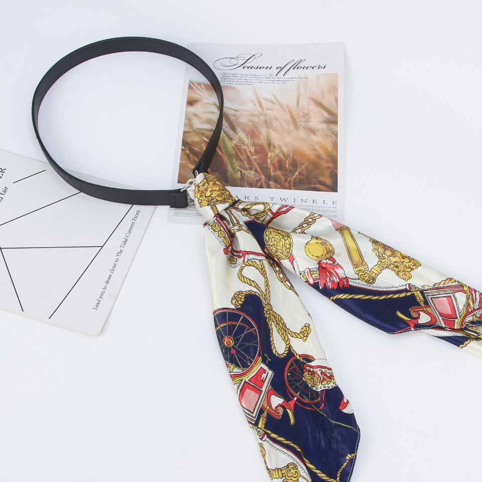Silk scarf belt jeans decoration with skirt unlined upper garment fashion all goes with INS style fabric belt waist seal outer take multi-color