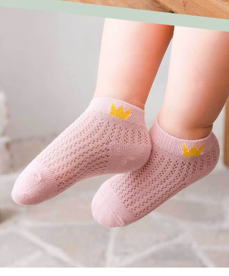 Children's Socks Summer Thin Boy Girl Baby Mesh Boat Socks Pure Breathable Baby Socks Spring and Summer Cotton Socks Children's Socks Summer Thin Boy Girl Baby Mesh Boat Socks Pure Breathable Baby Socks Spring and Summer Cotton Socks