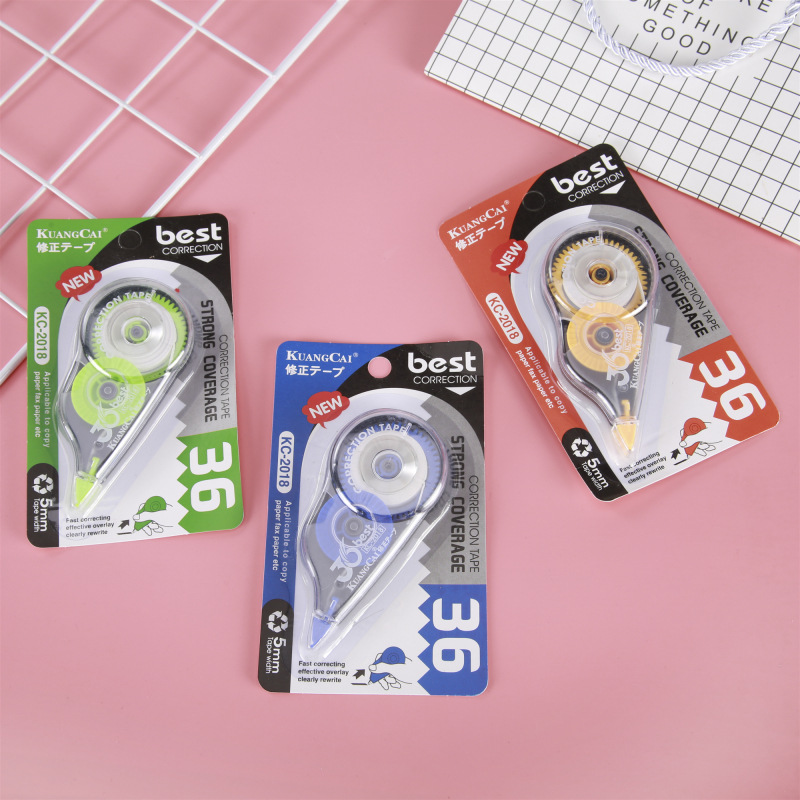 Factory Direct Sales Correction Tape Student Large Capacity Correction Tape Office Correction Tape Affordable Study Stationery