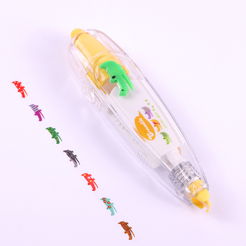 AGU AGU Orange Creative Cartoon Area Type Lace Band Correction Tape Stationery Decoration Supplies Wholesale
