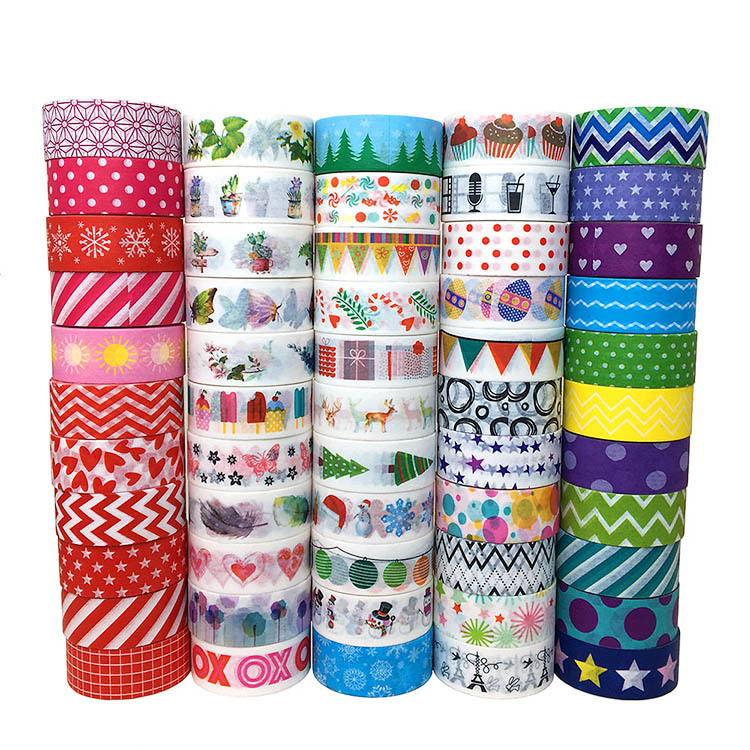 Paigu  Cross-Border Cartoon Christmas Festival DIY Decorative Stationery Color Hand Account Washi Tape