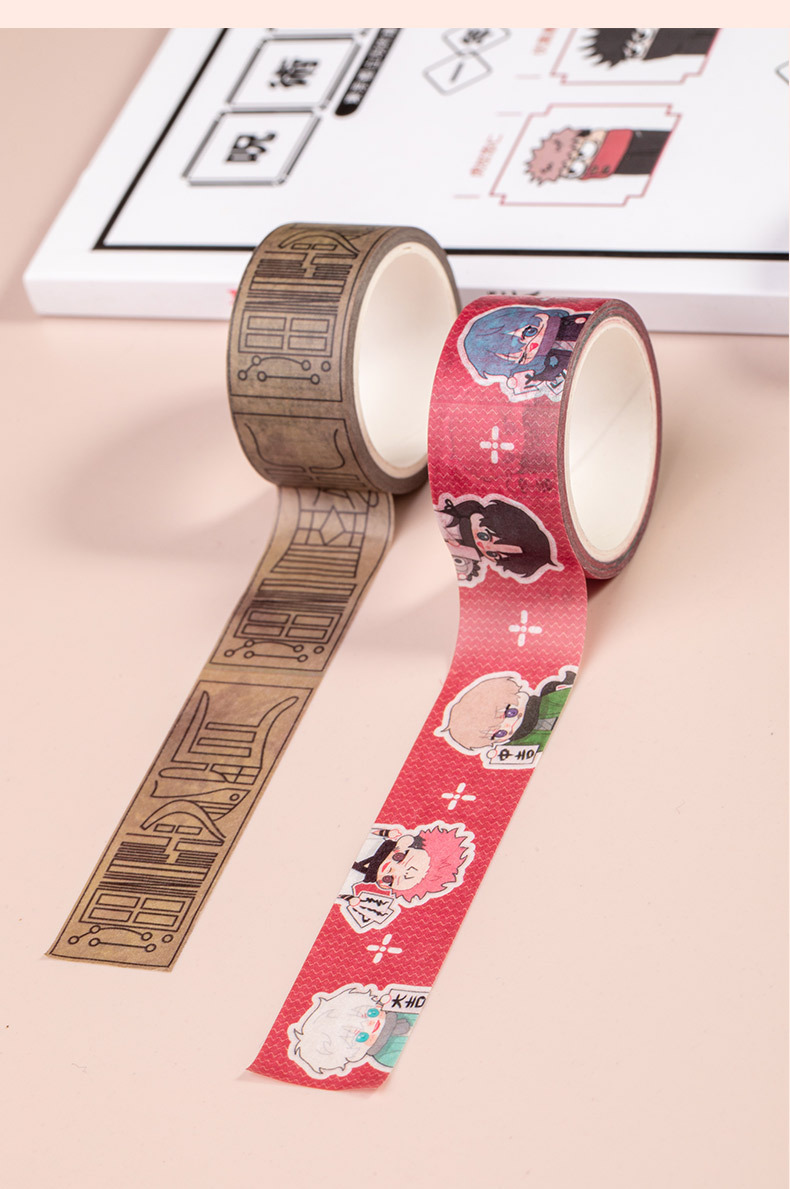 Man Factory Original God Pimeng Tomorrow Chainsaw Humanities Wild Dog Kid Cat Burglar and Paper Adhesive Tape Anime Stationery Peripheral Man Factory Original God Pimeng Tomorrow Chainsaw Humanities Wild Dog Kid Cat Burglar and Paper Adhesive Tape Anime Stationery Peripheral