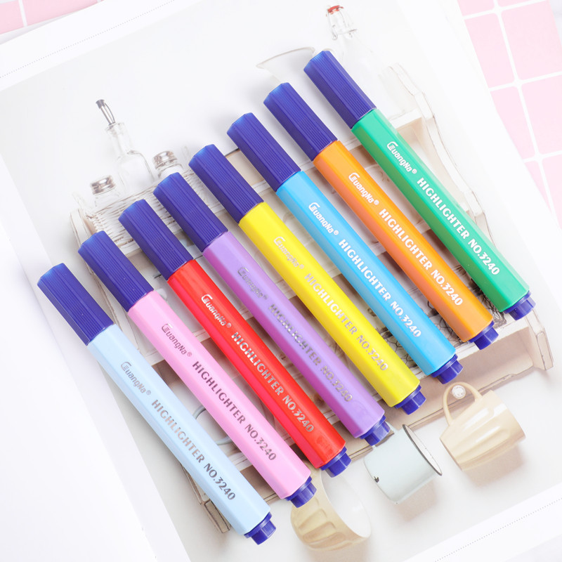 Wide range of 3240 color highlighters set for students with marker pens, candy color markers, flash pens, bold highlights
