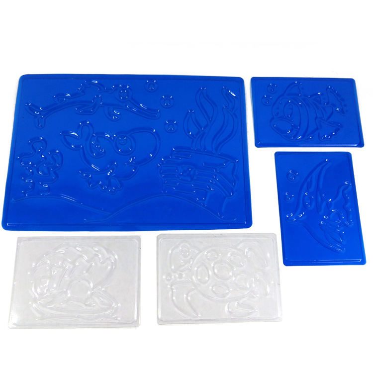 Children&#039;s Magnetic Drawing Board Accessories Wholesale Drawing and Writing Board Tools Multiple Types of Magnetic Seal Brush Template Toys