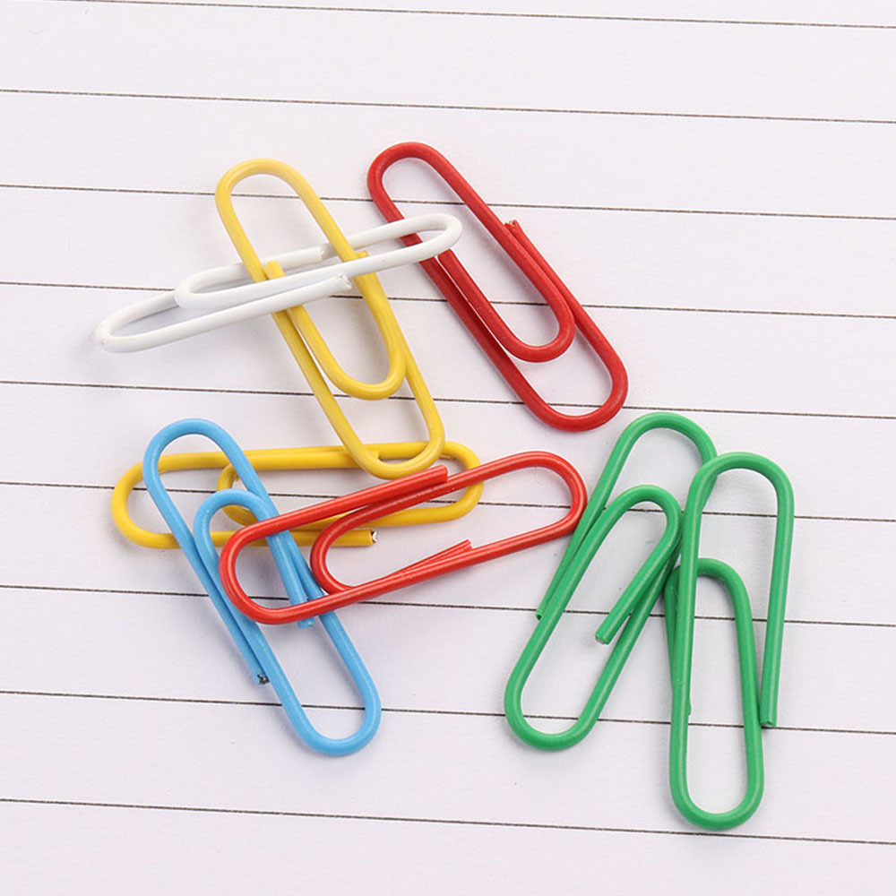 Manufacturer direct selling color plastic coated creative specially-shaped paper clip nickel-plated silver paper clip 28mm cross-border special supply Manufacturer direct selling color plastic coated creative specially-shaped paper clip nickel-plated silver paper clip 28mm cross-border special supply
