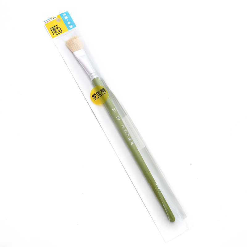 Spot water chalk single student brush no. 1-8 single brush manufacturer direct selling watercolor brush oil brush wholesale Spot water chalk single student brush no. 1-8 single brush manufacturer direct selling watercolor brush oil brush wholesale