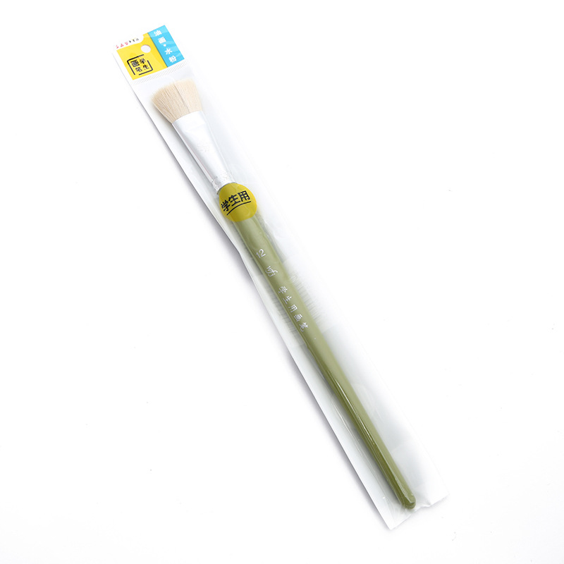 Spot water chalk single student brush no. 1-8 single brush manufacturer direct selling watercolor brush oil brush wholesale Spot water chalk single student brush no. 1-8 single brush manufacturer direct selling watercolor brush oil brush wholesale