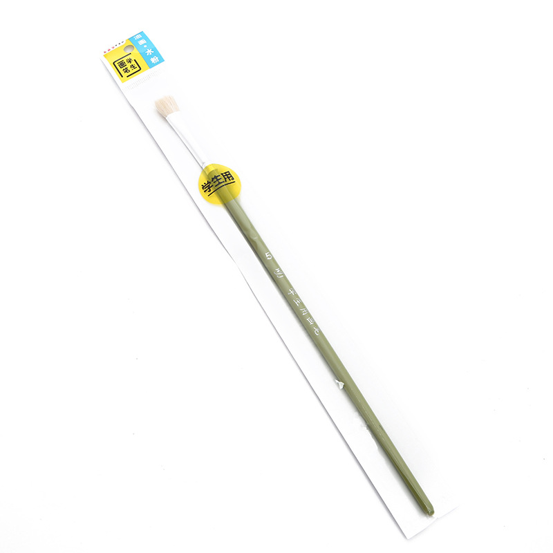 Spot water chalk single student brush no. 1-8 single brush manufacturer direct selling watercolor brush oil brush wholesale Spot water chalk single student brush no. 1-8 single brush manufacturer direct selling watercolor brush oil brush wholesale