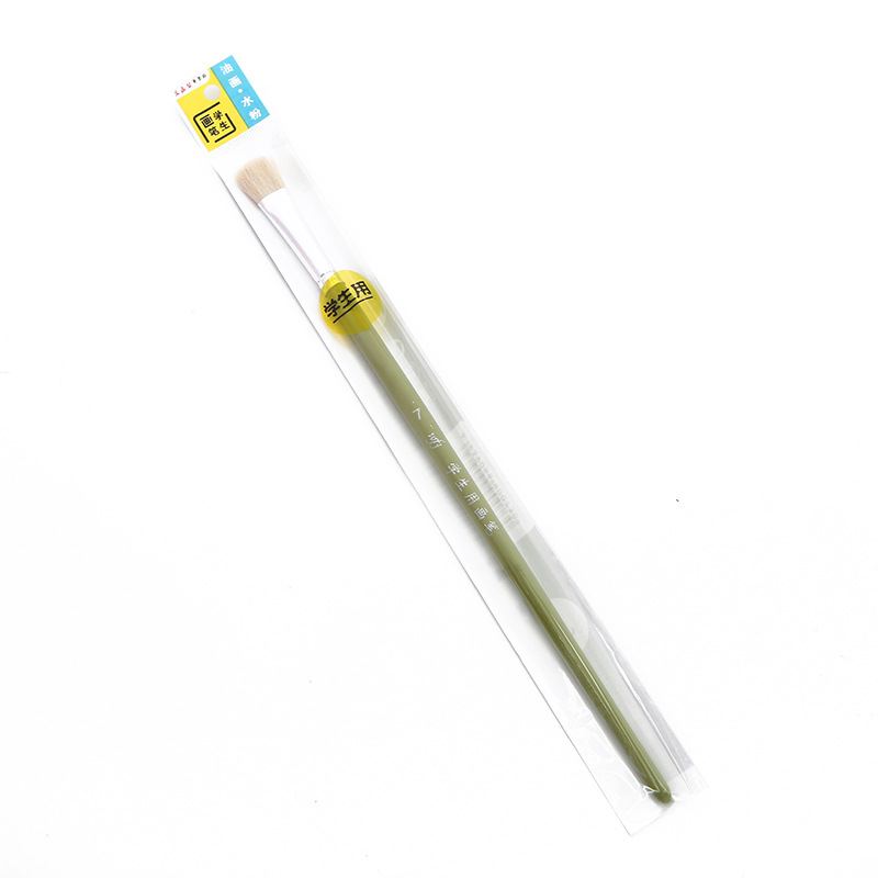 Spot water chalk single student brush no. 1-8 single brush manufacturer direct selling watercolor brush oil brush wholesale Spot water chalk single student brush no. 1-8 single brush manufacturer direct selling watercolor brush oil brush wholesale