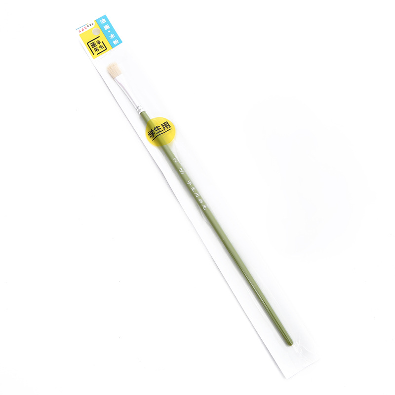 Spot water chalk single student brush no. 1-8 single brush manufacturer direct selling watercolor brush oil brush wholesale Spot water chalk single student brush no. 1-8 single brush manufacturer direct selling watercolor brush oil brush wholesale