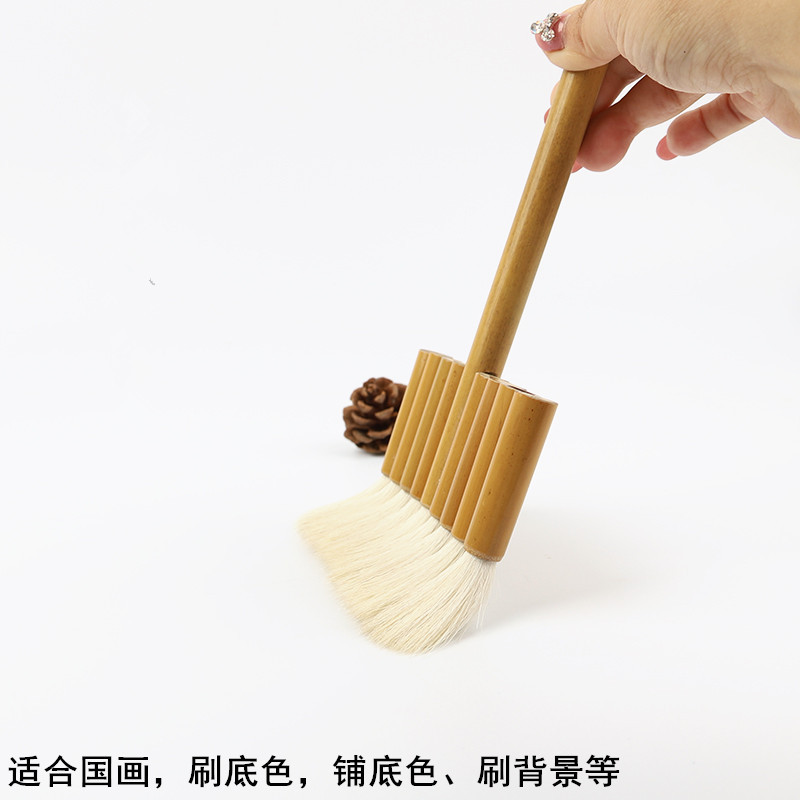 Wool Water Chalk Watercolor Broad Brush Comprising a Row of Penshaped Brushes Traditional Chinese Painting Wool Brush Brush Pen Scrubbing Brush Row Brush Background Brush Shading Brush